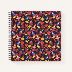Cuaderno Patrón De Las Ranas De Los Amantes