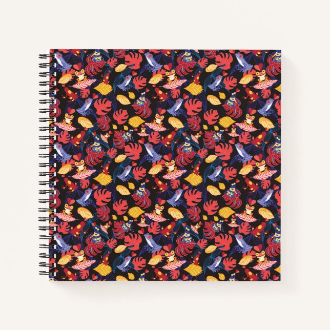 Cuaderno Patrón De Las Ranas De Los Amantes (Anverso)