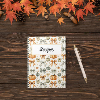 Cuaderno Patrón de Lazo Lindo de Otoño