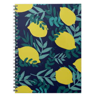 Cuaderno Patrón de lemas y hojas