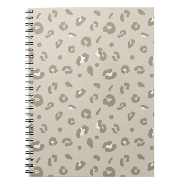Cuaderno Patrón de Leopardo (Frente)