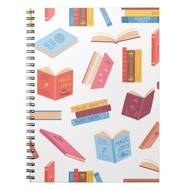 Cuaderno Patrón de libro (Frente)