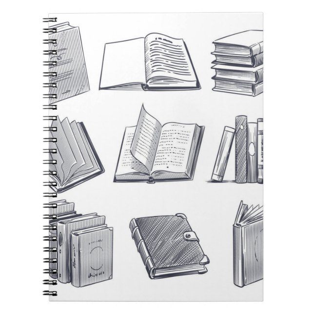 Cuaderno Patrón de libro (Frente)