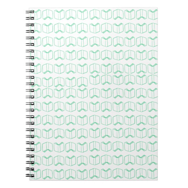 Cuaderno Patrón de libro dos carpetas de bolsillo (Frente)