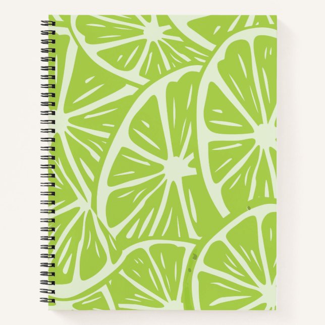 Cuaderno Patrón de limón (Anverso)