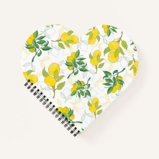 Cuaderno patrón de limón