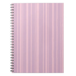 Cuaderno Patrón de Línea Púrpura y Rosa