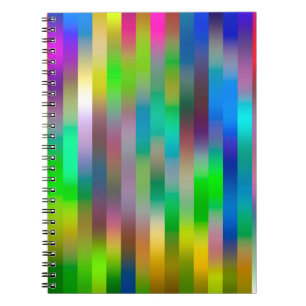 Cuaderno patrón de líneas verticales paralelas simples ab