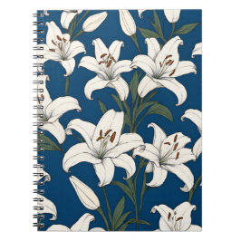 Cuaderno Patrón de lirios de Semana Santa