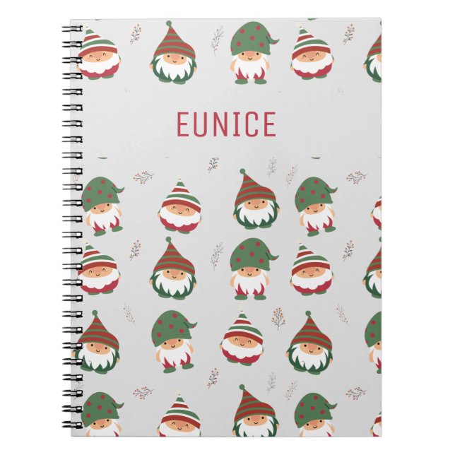 Cuaderno Patrón de los elfos de los Navidades de Chubby de  (Frente)
