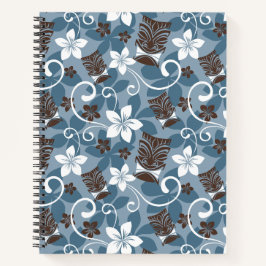 CUADERNO PATRÓN DE LUAU TIKI (AZUL)