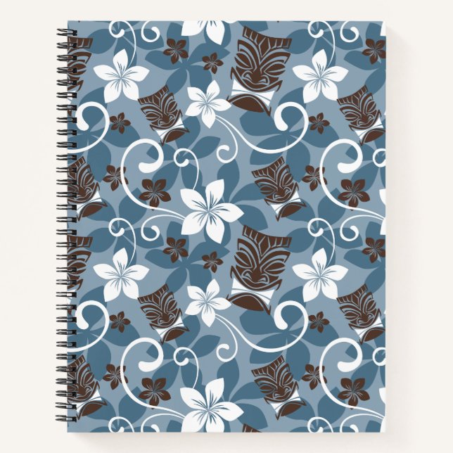 CUADERNO PATRÓN DE LUAU TIKI (AZUL) (Anverso)
