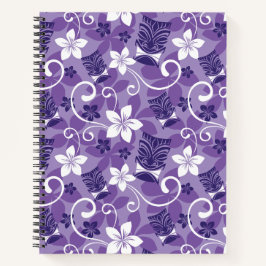 CUADERNO PATRÓN DE LUAU TIKI (PURPLE)