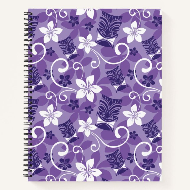 CUADERNO PATRÓN DE LUAU TIKI (PURPLE) (Anverso)