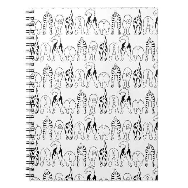 Cuaderno Patrón de manchas de perro (Frente)