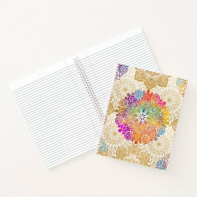 Cuaderno Patrón de Mandala (Interior)