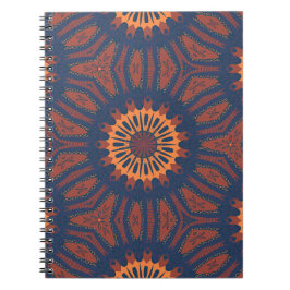 Cuaderno Patrón de Mandala Boho Bloom
