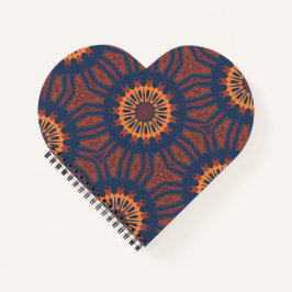 Cuaderno Patrón de Mandala Boho Bloom