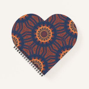 Cuaderno Patrón de Mandala Boho Bloom