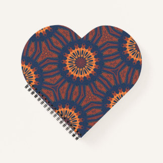 Cuaderno Patrón de Mandala Boho Bloom