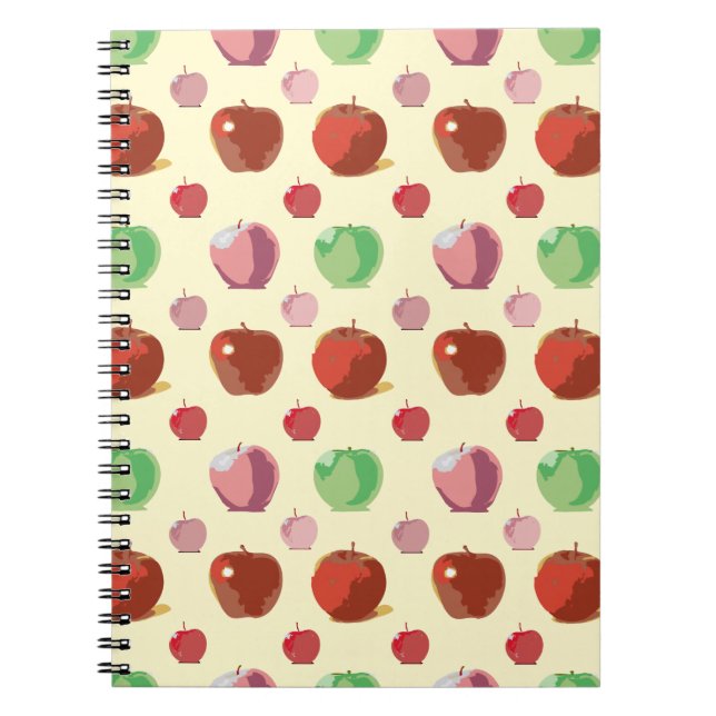 Cuaderno Patrón de manzanas (Frente)