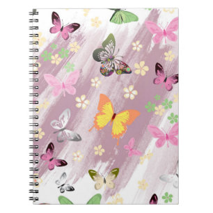Cuaderno Patrón de mariposa 7