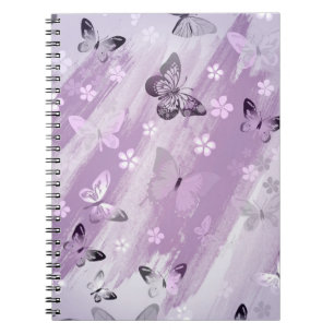 Cuaderno Patrón de mariposa 8