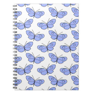 Cuaderno Patrón de mariposa cósmica