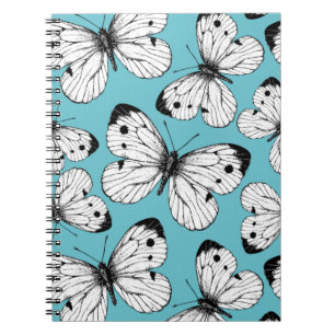Cuaderno Patrón de mariposa de col