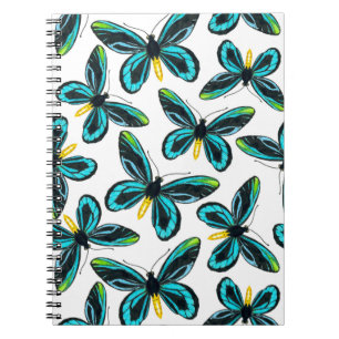 Cuaderno Patrón de mariposa de la reina Alexandra