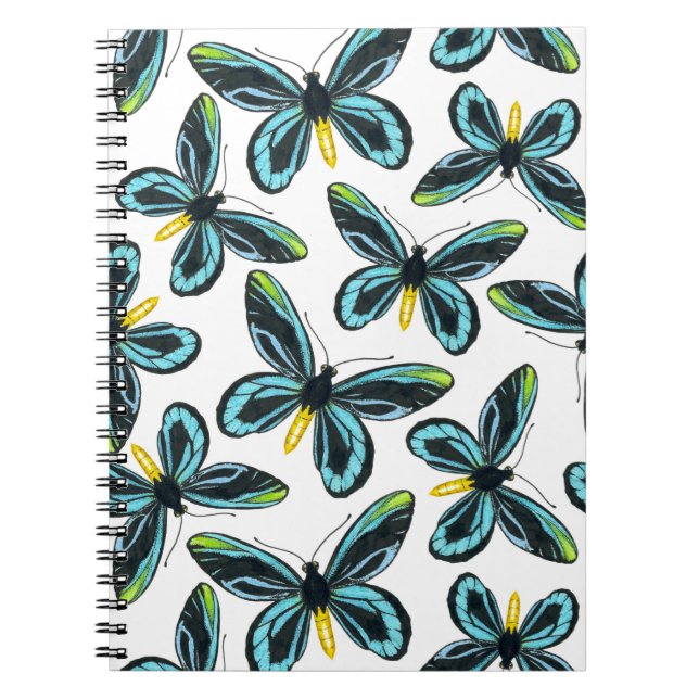 Cuaderno Patrón de mariposa de la reina Alexandra (Frente)