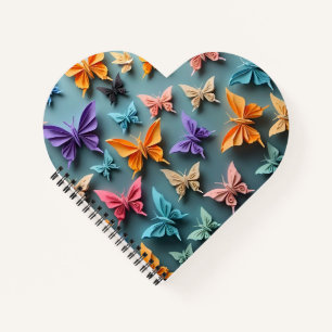 Cuaderno Patrón de mariposa de origen