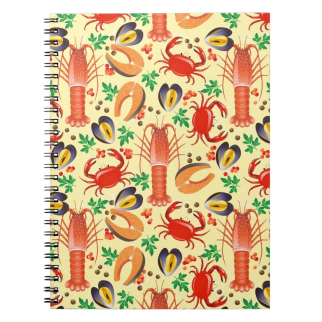 Cuaderno Patrón de mariscos (Frente)