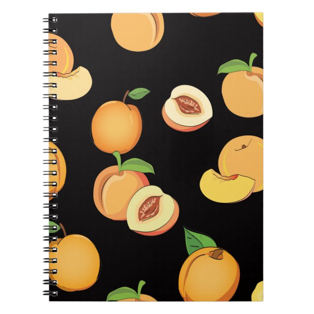 Cuaderno Patrón de melocotón 5 (Frente)