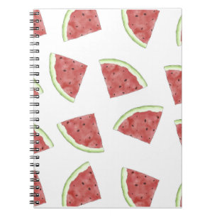 Cuaderno Patrón de melón de agua jugosa