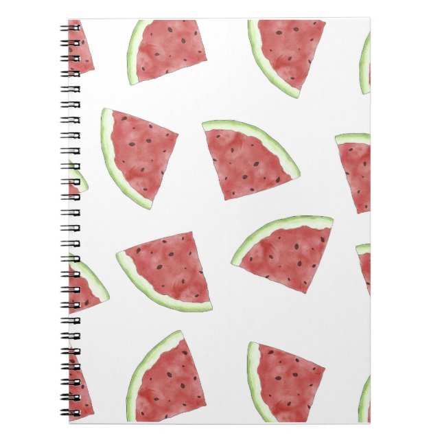Cuaderno Patrón de melón de agua jugosa (Frente)