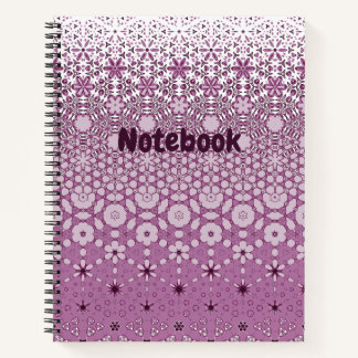 Cuaderno Patrón de metamorfosis floral