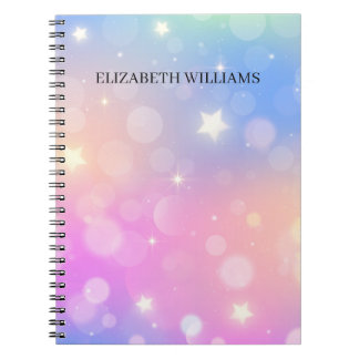 Cuaderno Patrón de mezcla de unicornios