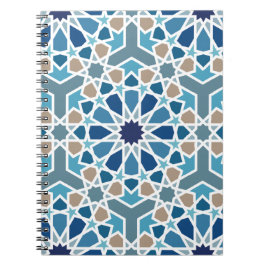 Cuaderno Patrón de mosaico marroquí