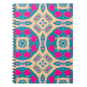 Cuaderno Patrón de mosaico tradicional, peruano