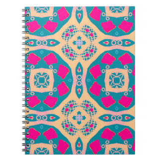 Cuaderno Patrón de mosaico tradicional, peruano