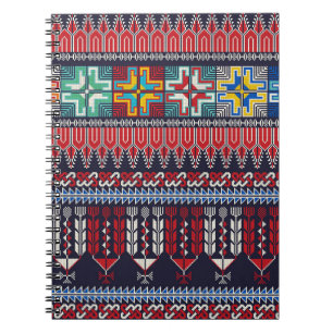 Cuaderno Patrón de Motif del Bordado Palestino.