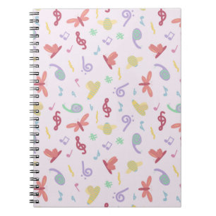 Cuaderno patrón de música infantil