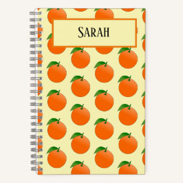 Cuaderno Patrón de Naranja de cítricos