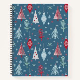 Cuaderno Patrón de Navidades de invierno.