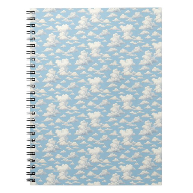 Cuaderno Patrón de nube (Frente)