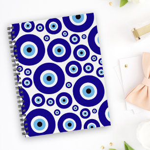 Cuaderno Patrón de Ojo Malo, Ojo Griego, Ojo Turco, Nazar
