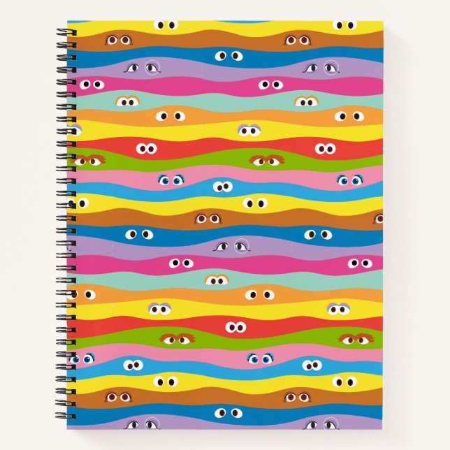 Cuaderno Patrón de ojos comunes (Anverso)