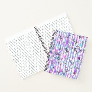Cuaderno Patrón de Ondas de Estallido de Estrellas Soñadora