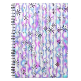 Cuaderno Patrón de Ondas de Estallido de Estrellas Soñadora